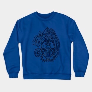 Motif Design Crewneck Sweatshirt